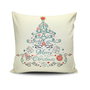 Aberto Design Cojín NOELKRLNT-35 Multicolor 43 x 43 cm
